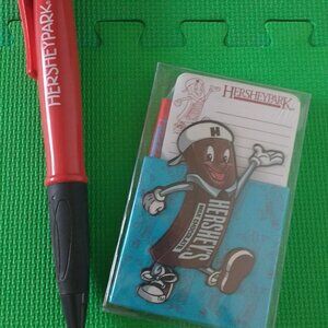 Hershey Park Pencil & Note Pad New